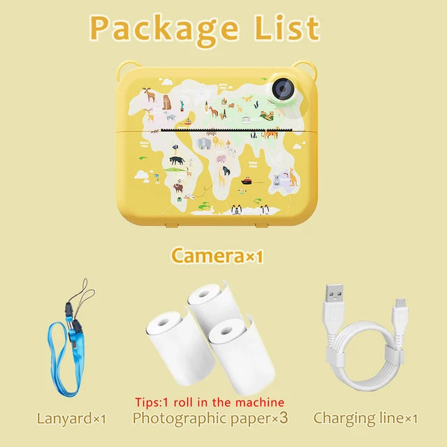 Kids SnapPrint Camera