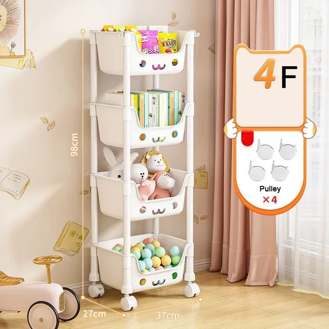Kids Storage Trolley