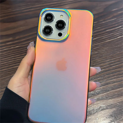 Laser Matte Shockproof iPhone Case